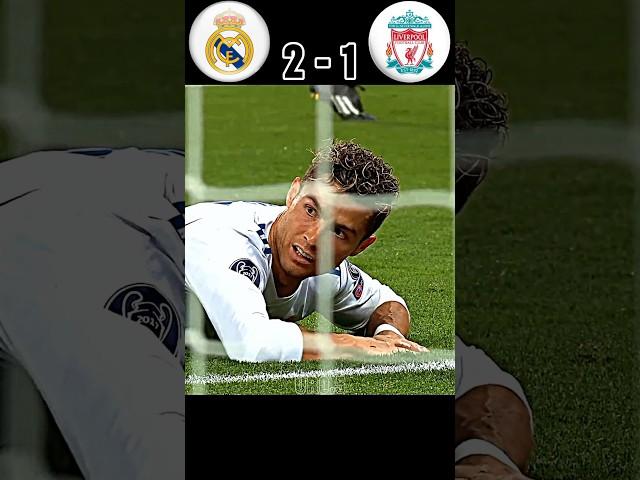 Ronaldo Last Match For Real Madrid | Real Madrid vs Liverpool UCL Final