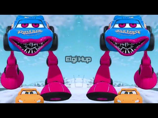 Lightning McQueen Monster Car Eater Compilation part 2 Coffin dance song cover