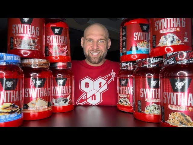 BSN SYNTHA 6 PROTEIN!! EVERY FLAVOR REVIEWED!!! 