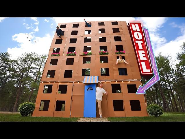 We Built a Cardboard Skyscraper!