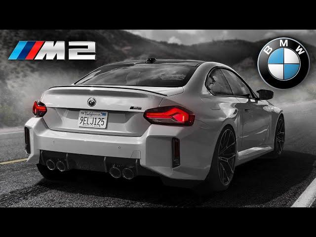 1st DRAG RACE on 2 new BMW M2 G87 500 hp! Burnout, 160 mph - full review & test-drive POLICE support