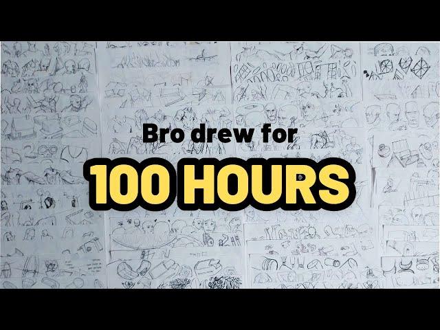 Using Neuroscience to Draw for 10,000 Hours --- 100 hour review