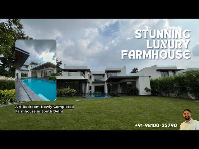 THE BEST FARMHOUSE IN SOUTH DELHI | 2 IDENTICAL FARMHOUSE FOR SALE IN CHATTARPUR SOUTH DELHI | 6 BHK