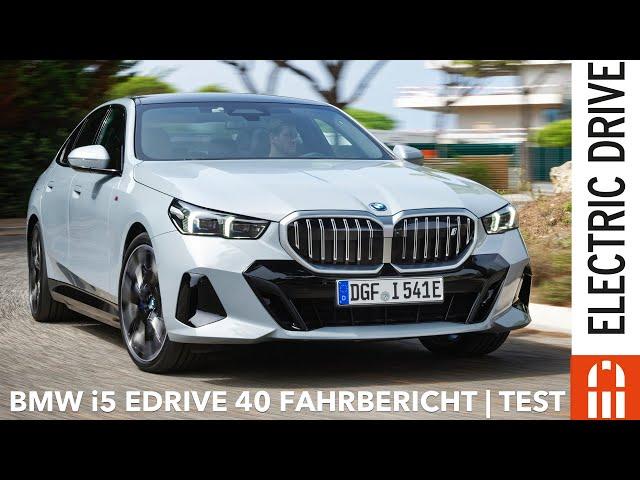 BMW i5 eDrive 40 Fahrbericht Test Review Verbrauch | Electric Drive Check