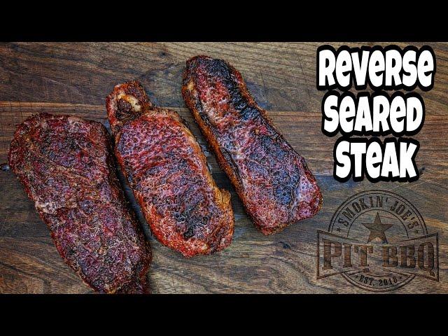 Easy Reverse Seared Steaks On A Pellet Smoker - How To Reverse Sear Steaks