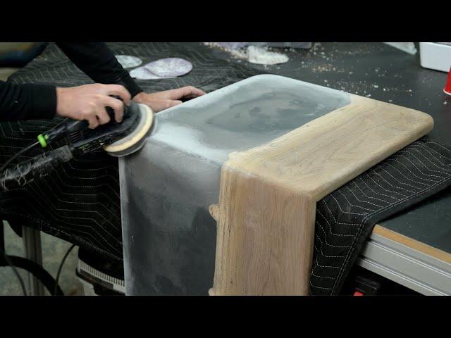 Waterfall Epoxy Table Build