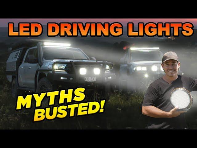 5 things you DIDN'T know about DRIVING LIGHTS! Watch before you buy!