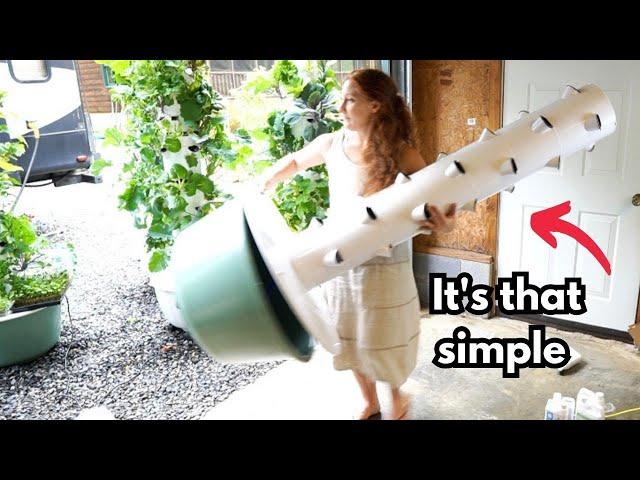 How to assemble a self sustainable garden: Tower Garden assembly.