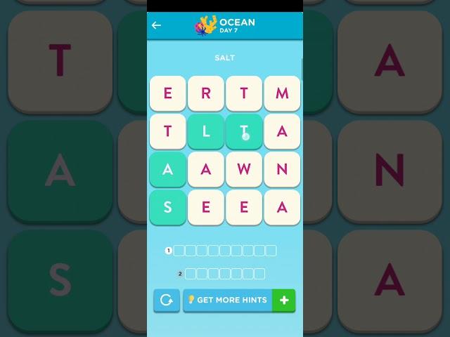 WordBrain 2 Ocean Event October 6 2021 | Wordbrain 2 Ocean Event Day 7 Answers
