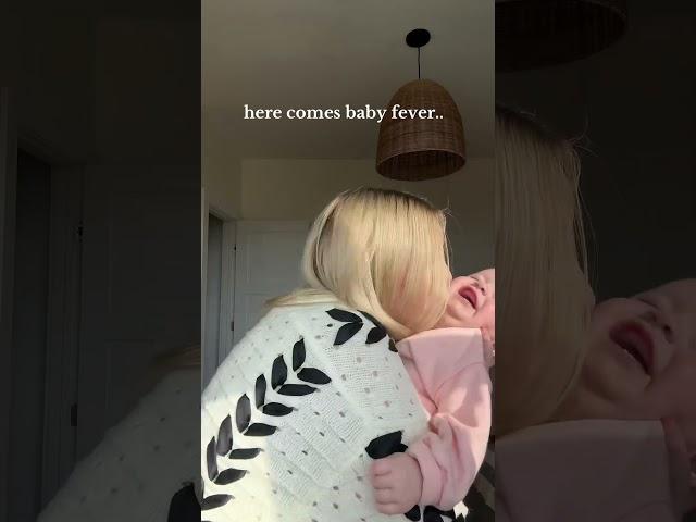 Here comes baby fever.. #short #ytshorts #momlife #baby #toddler #babygirl