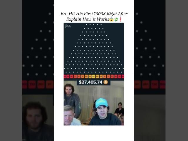 David Dobrik Hit's His First 1000X!.#stake