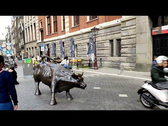 World's oldest and first stock exchange | Amsterdam Stock Exchange (Euronext Amsterdam) | 4K Video