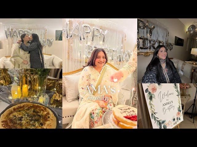 MY AMA’S BIRTHDAY PARTY CELEBRATION  | BEHIND THE SCENES AND PREPARTIONS ️| BEST PIZZA RECIPE 