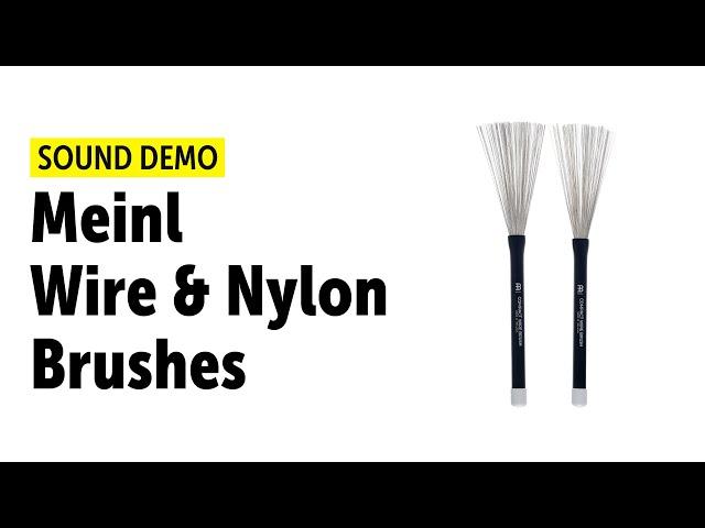 Meinl Wire & Nylon Brushes (5 Pairs) Sound Demo