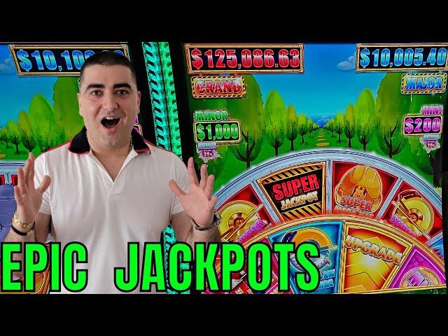 I Love Those POWERFUL JACKPOTS On High Limit Slots