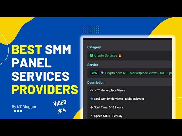 Best SMM Panel API Services Providers | Importing Services | SMM Panel Kaise Banaye