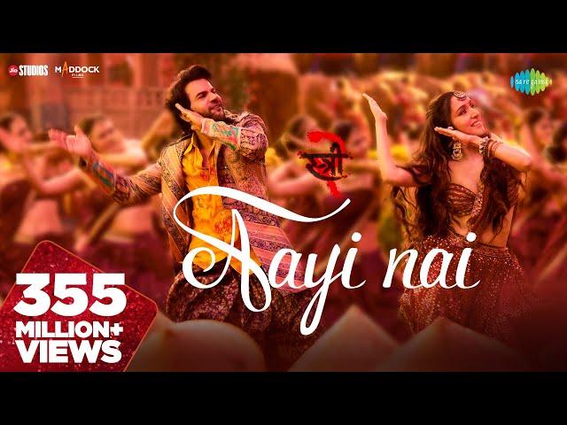 Aayi Nai -Stree 2 | Shraddha Kapoor | Rajkummar Rao | Sachin-Jigar |Pawan Singh,Simran,Divya,Amitabh