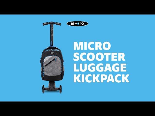 Micro Scooter Luggage Kickpack - The next-generation backpack