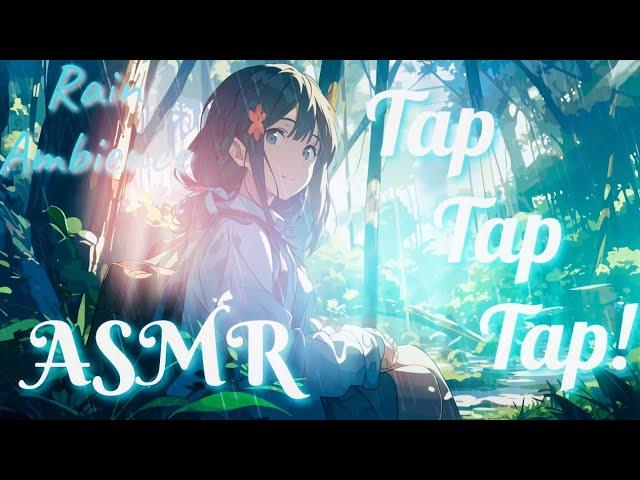 ASMR | Enoki, Daughter of the Bogs | Tapping | Rain Ambience | F4A