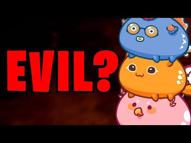 Most EVIL Game of ALL TIME? | The Story of Axie Infinity