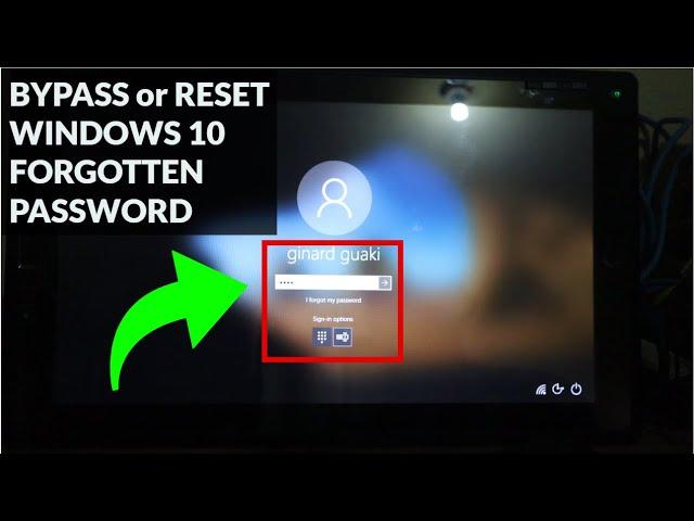 How to Bypass Windows 10/11 Forgotten Microsoft Account & Reset Forgotten Local User Account