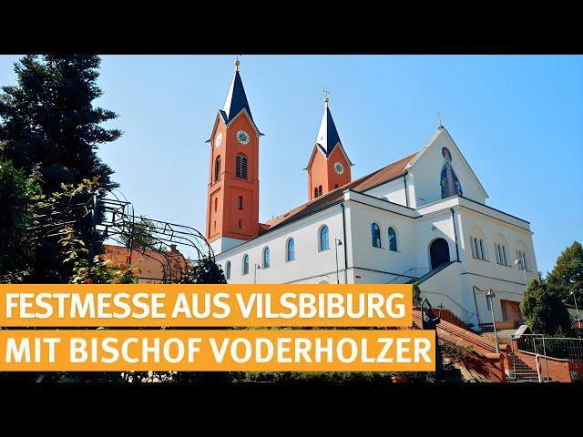 Hl. Messe mit Bischof Dr. Rudolf Voderholzer aus der Bergkirche Mariahilf in Vilsbiburg - 13.10.2024