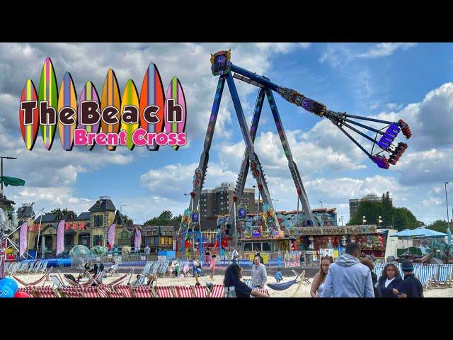 The Beach Brent Cross, Fun Fair & London's Largest Urban Beach Event - May 2023 - Full Tour