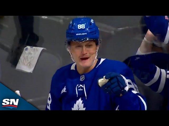 Maple Leafs' William Nylander Provides Finishing Touch To 2-On-0