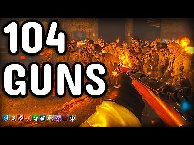 Town Zombies with 104 GUNS! (Black Ops 3 Cold War Mod)