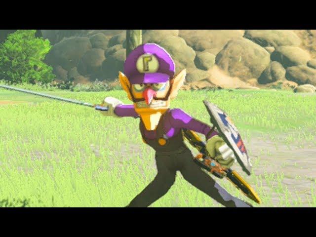 WALUIGI IN ZELDA: BREATH OF THE WILD! – Aaronitmar