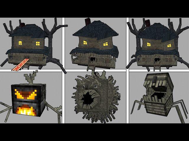 MINECRAFT Monster House MOD !! Minecraft Pocket Edition/BE