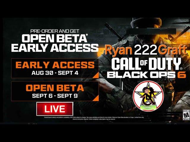  BO6 Beta️Episode #2WHATS YOUR FAV BO6 BETA GUN? Black Opps 61440p 60fsp Live Stream