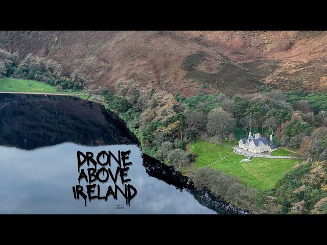 Drone Above Lough Bray House, Monster in lake | Co. Wicklow | Ireland 4K