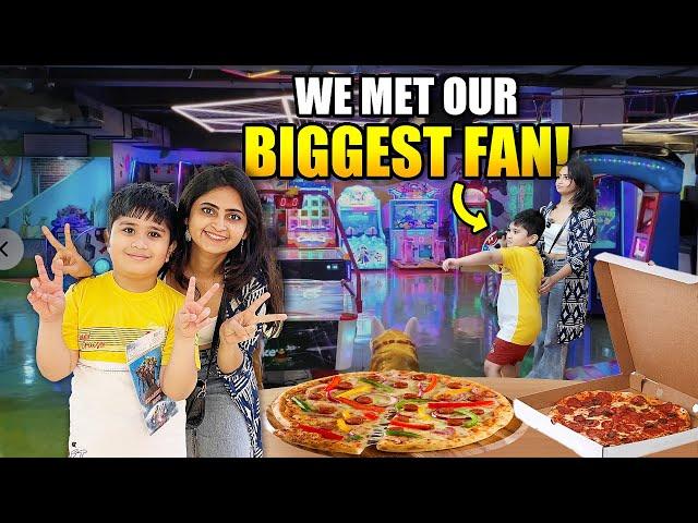 WE MET OUR BIGGEST FAN!! Youtube Subscriber Meetup | Fan Meetup #gameplay #fanmeeting