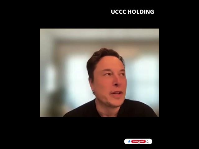 Elon Musk says : 'the real president is the one who controls the teleprompter #shorts