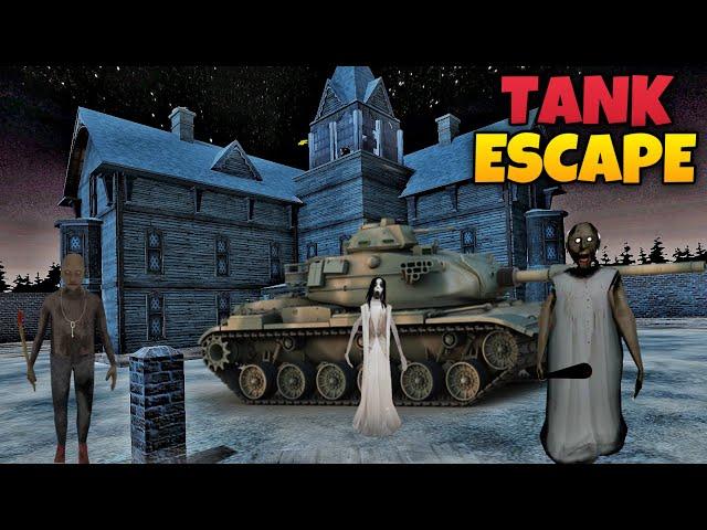 New TANK Escape  Granny 3 Tamil Gameplay | JILL ZONE