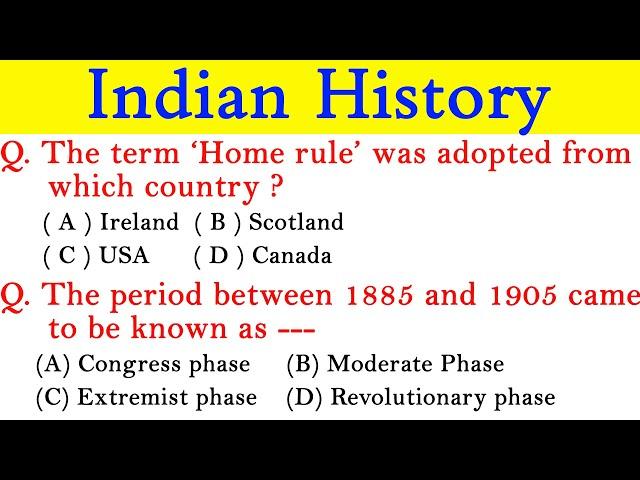 Indian History 20-20 Question Bank For All Exams l Ultra Study Education l Set-1