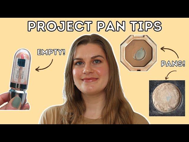 Project Pan Tips - How To Have A Successful Project Pan!