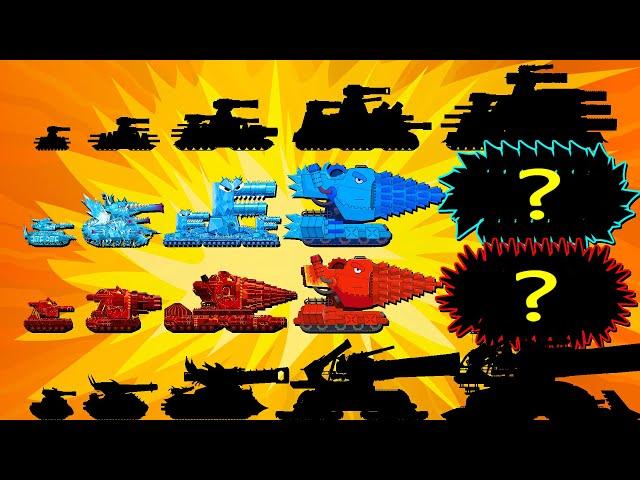 I’M READY TO FIGHT! HYBRID EVOLUTION KV-44 vs ICE-FIRE Silhouettes Unleashed!