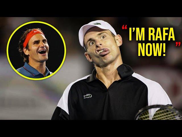 The Day Roddick IMPERSONATED Nadal to Beat Federer! (Funniest Tennis Match EVER!)