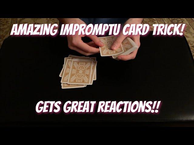 Airwaves - One Of The Best Impromptu Card Tricks! Performance/Tutorial