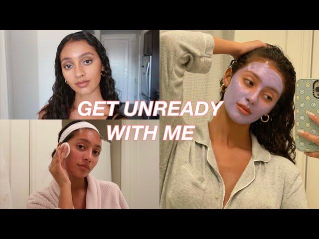 GET UNREADY WITH ME! - skincare, hair care, etc. | Sloan Byrd