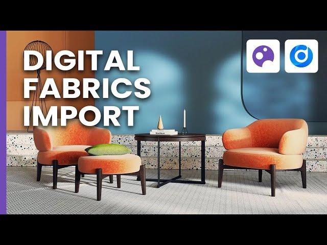 How to import free fabrics from Twinbru and Chaos Cosmos