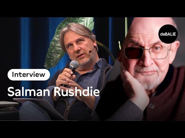 Yoeri Albrecht in gesprek met Salman Rushdie