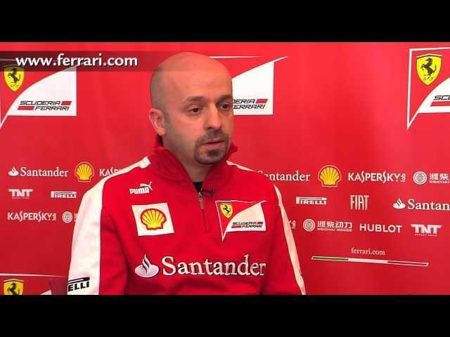 Ferrari F138 launch   Simone Resta interview