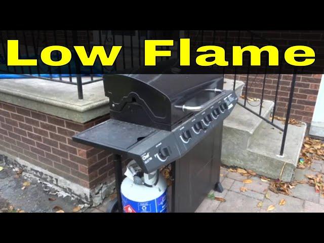 Low Flame On A Propane Barbecue-Easy Fix-Tutorial