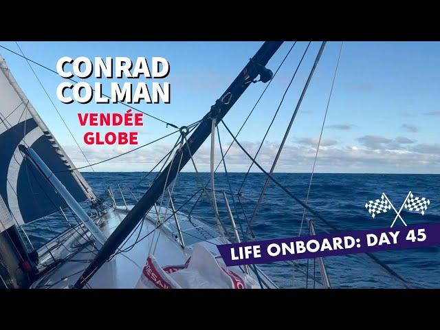 Vendée Globe - Life onboard : Day 45