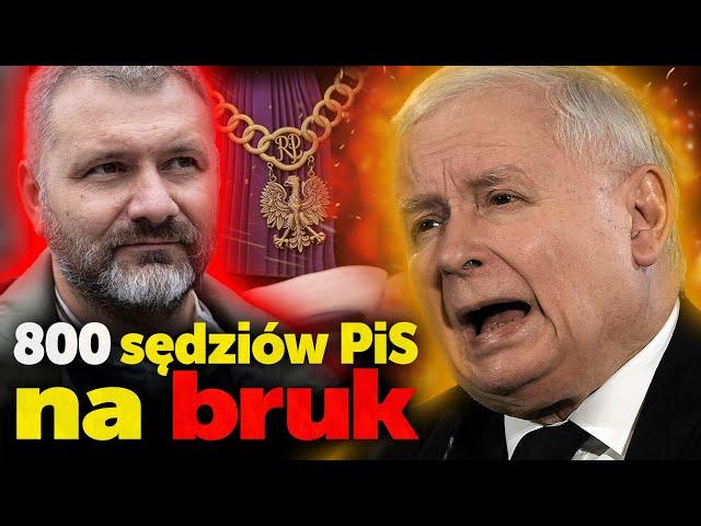 800 sędziów PiS na bruk. Sędzia Waldemar Żurek o praworządności i cenie którą płaci się za zasady