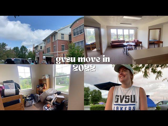 college move-in vlog I grand valley state university