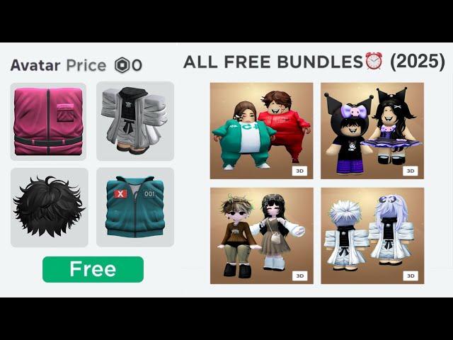 THE ULTIMATE WAYS TO GET EVERY FREE ROBLOX BUNDLES + CLOTHES! (2025)